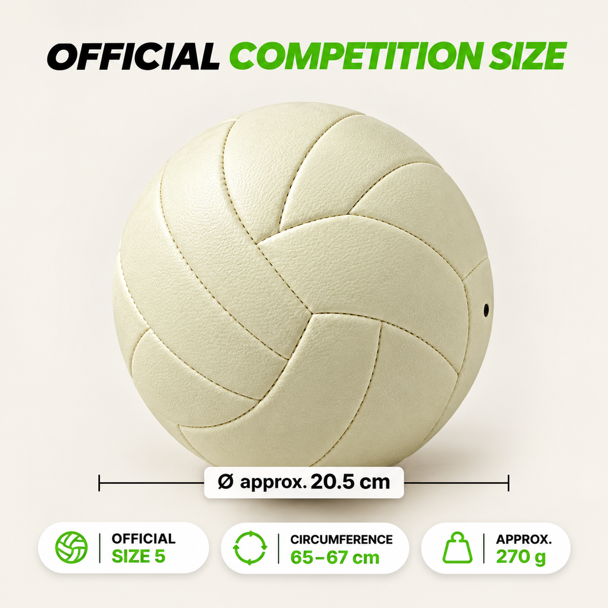 VolleyVolt™ NightGlow Volleyball
