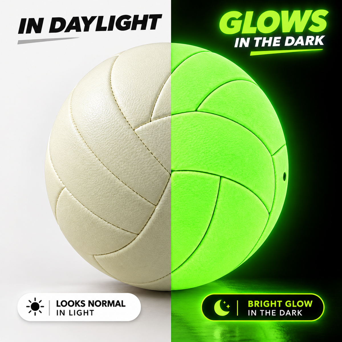 VolleyVolt™ NightGlow Volleyball